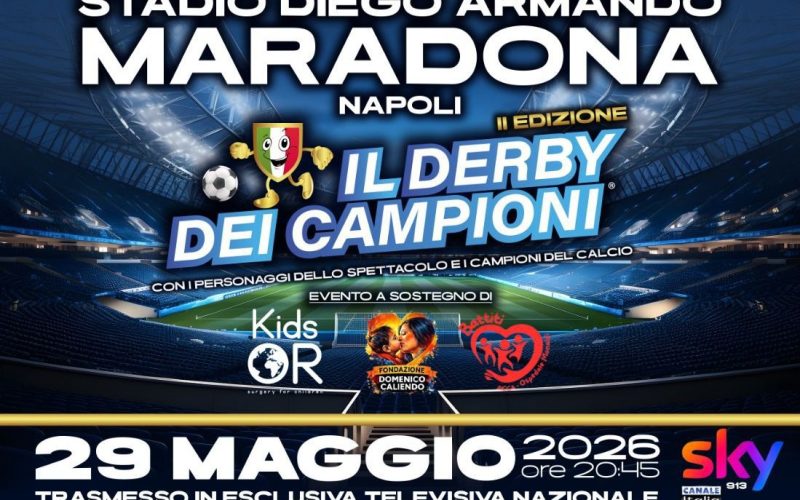 Presentata a Palazzo San Giacomo la seconda edizione de ‘Il Derby dei Campioni’
