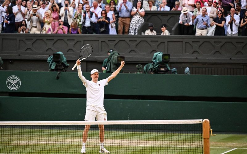 Sinner vola ai quarti di Wimbledon: ora sfida Struff