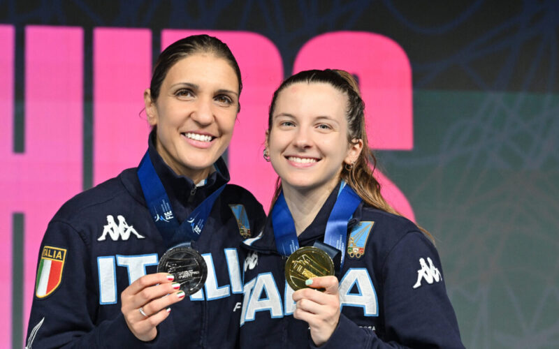 Martina Favaretto oro iridato nel fioretto femminile, Arianna Errigo è d’argento