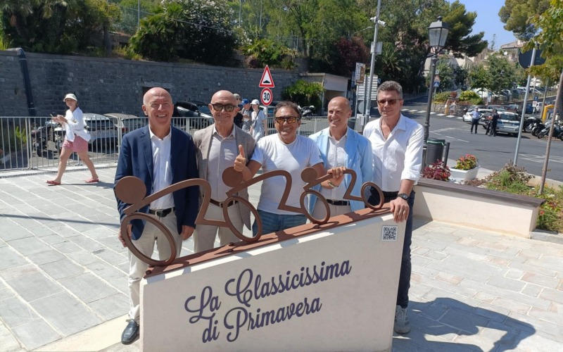Ecco la nuova Piazza della Libertà in cima al Poggio di Sanremo
