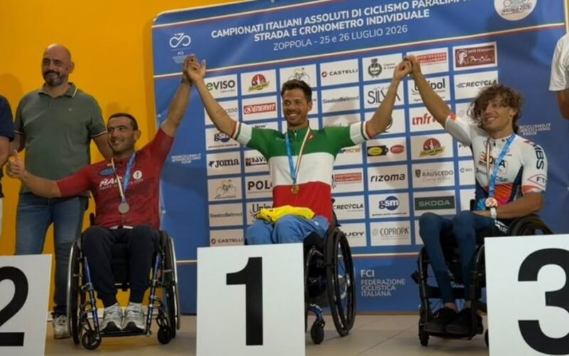 17 podi Active Team La Leonessa agli Assoluti di paraciclismo con i titoli di Mirko Testa e Marianna Agostini