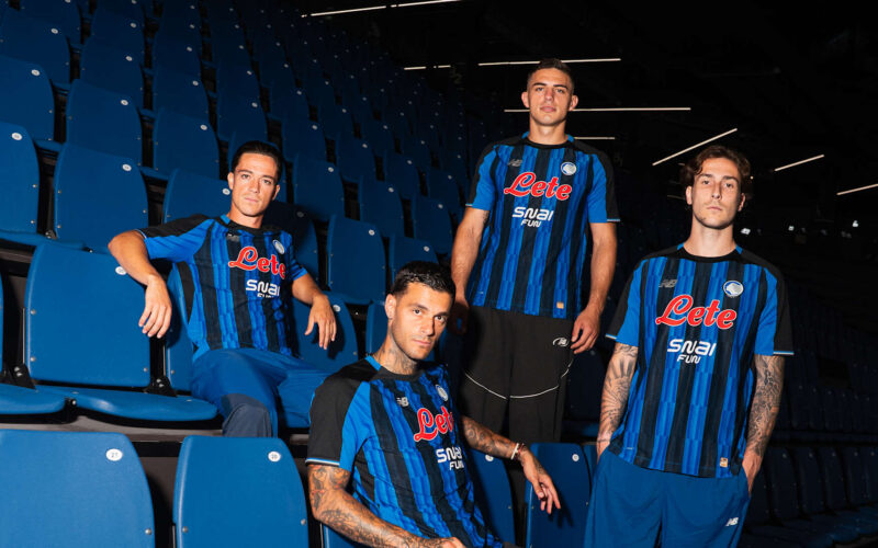 La nuova prima maglia Atalanta, mix di tradizione e contemporaneità