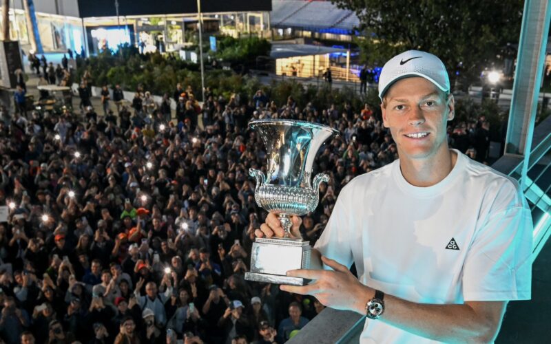 Jannik Sinner 25 anni e già 84 settimane da numero 1 del mondo