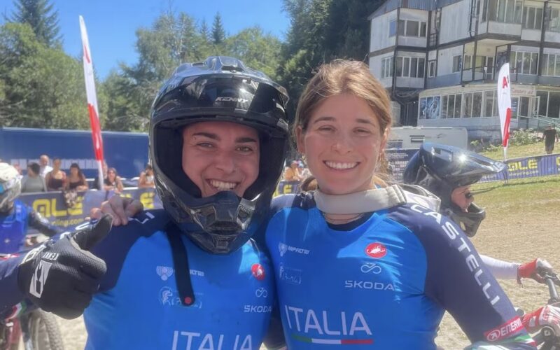 Due doppiette azzurre di oro e argento agli Europei Downhill