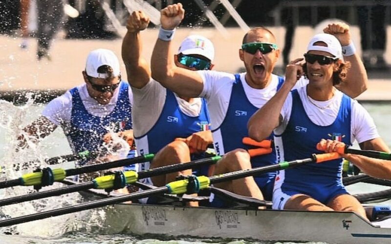 Il quattro di coppia si conferma sul trono iridato di canottaggio