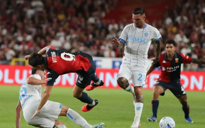 Il Napoli sbanca di nuovo Marassi: 0-2 contro un buon Genoa