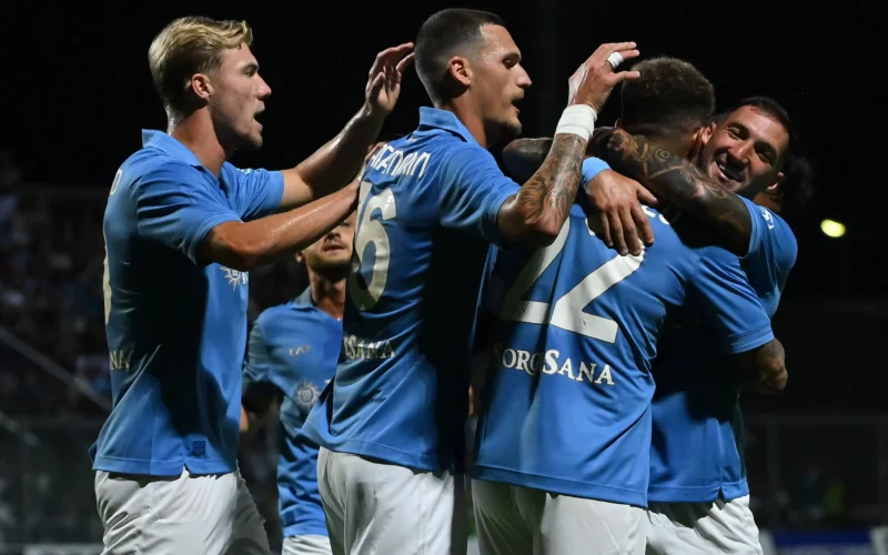 Napoli, pari con il Celta Vigo: Di Lorenzo firma l’1-1