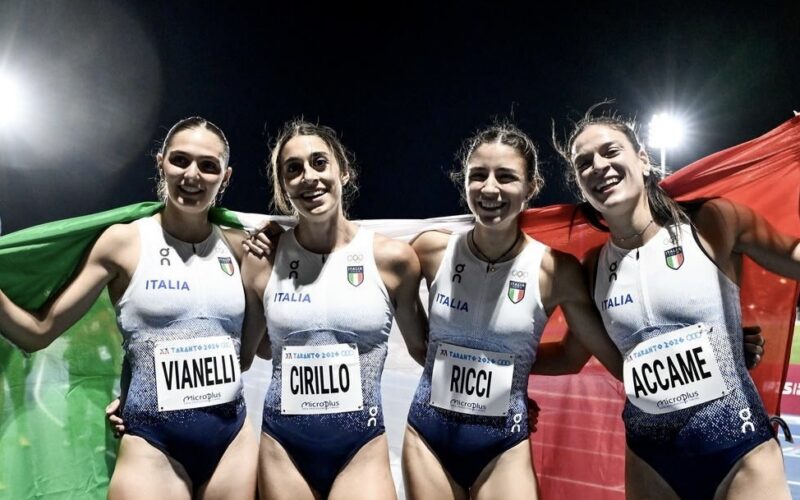 Dall’atletica azzurra 33 medaglie ai Giochi del Mediterraneo