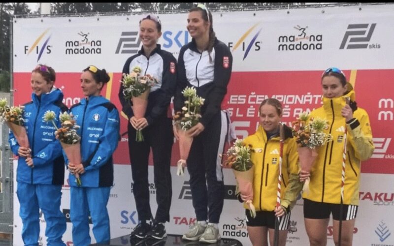 Boccardi e Ghiddi argenti nel team sprint ai Mondiali di skiroll