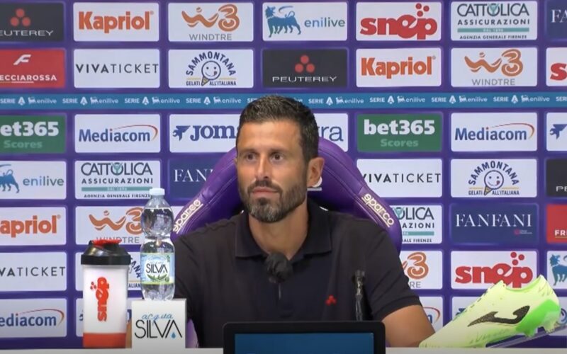 Fabio Grosso esonerato dalla Fiorentina che richiama Paolo Vanoli