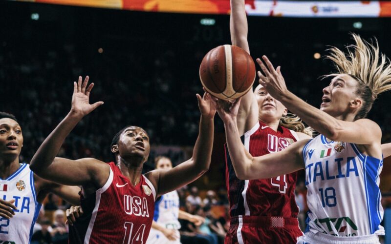 L’Italia perde per 52-55 ma gioca alla pari con gli USA in FIBA Women’s World Cup