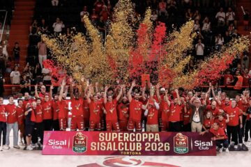 All’Armani Olimpia Milano la Supercoppa Sisal Club 2026
