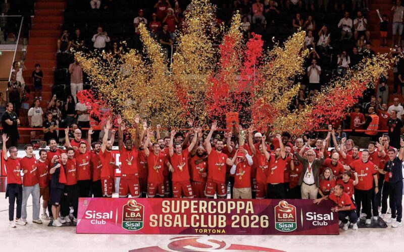 All’Armani Olimpia Milano la Supercoppa Sisal Club 2026