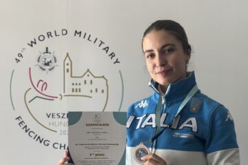 Mondiali Militari Budapest 2026, Manuela Spica bronzo nella sciabola