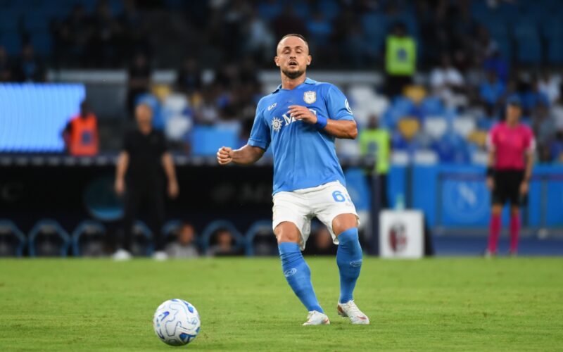 Lobotka autore del goal vittoria (foto di Vincenzo Di Monda)