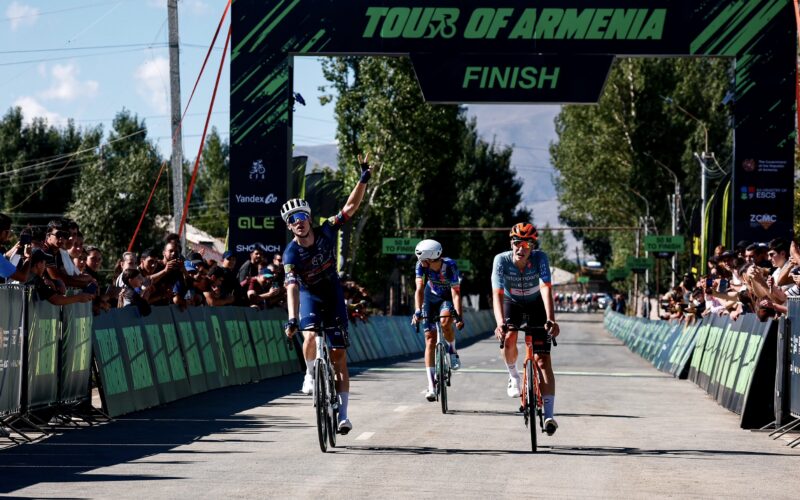 Michal Pomorski è la prima maglia rossa del Tour of Armenia