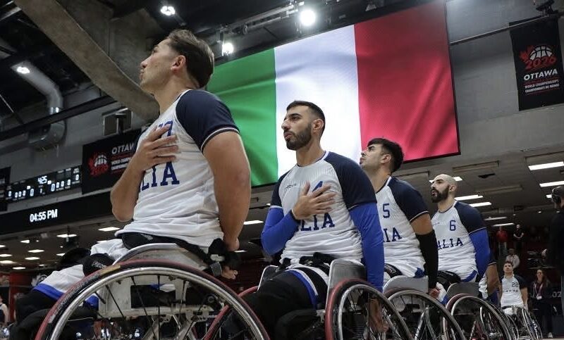 Impresa della Nazionale di basket in carrozzina finalista al Mondiale di Ottawa