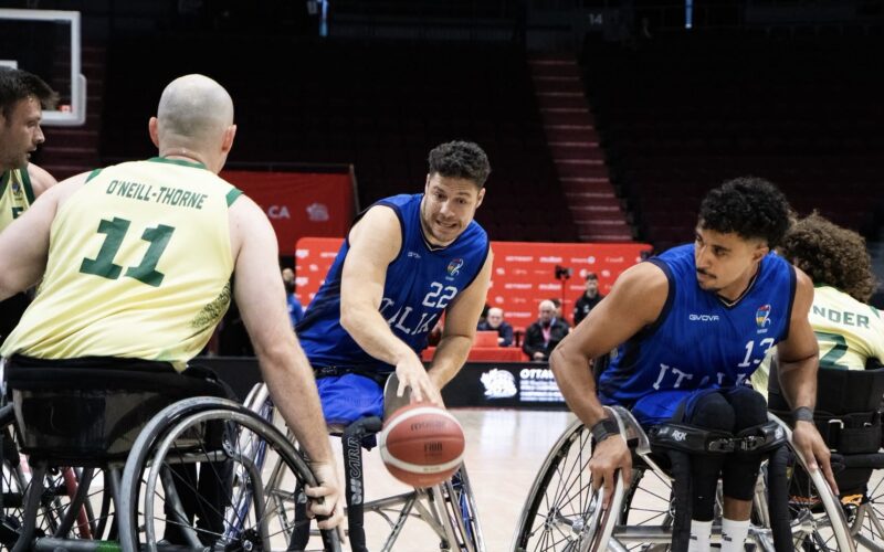 Nazionale italiana di basket in carrozzina è vicecampione del mondo