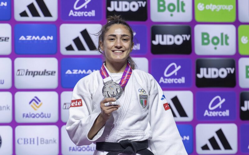 Assunta Scutto argento mondiale di judo, quinto podio iridato in carriera