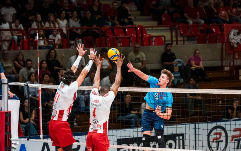 Allianz Milano supera Olympiakos Pireo e vola in finale alla Jesi Volley Cup