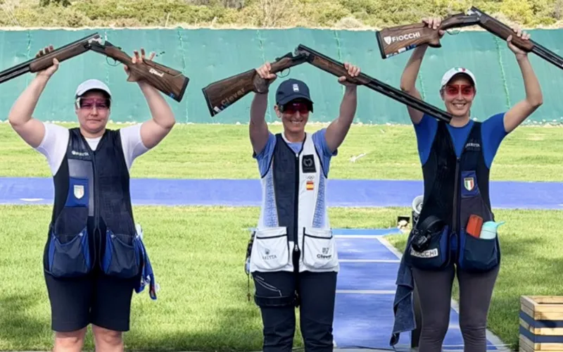 Europei di tiro a volo 2026, l’Italia conquista quattro medaglie nel Trap Senior con Stanco e Rossi sul podio