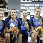 Mondiali ciclismo su pista: Italia vince due argenti nell’inseguimento a squadre