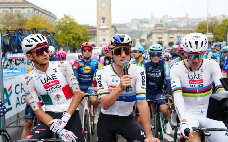 Al via del 120° Il Lombardia l’appello dei corridori per la sicurezza