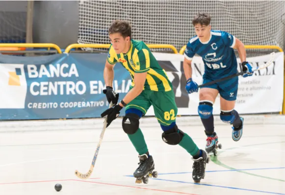 Montecchio, Vercelli ed Eboli guidano la Coppa Italia Serie A2 di hockey su pista