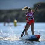 Cecilia Pampinella vince il titolo mondiale Sprint di Stand Up Paddling a Sabaudia